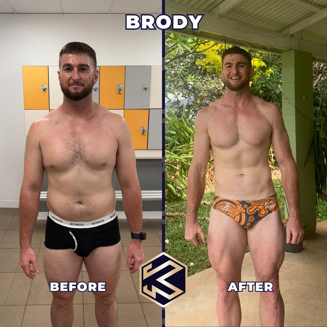 Client transformation — lost 15.1kg